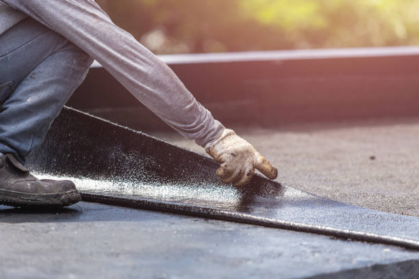 Professional Basement Waterproofing technician working in Wausau, WI